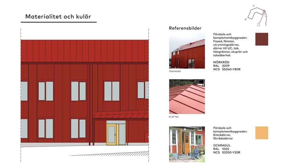 Bild på arkitektskiss 3 Österledens nya förskola