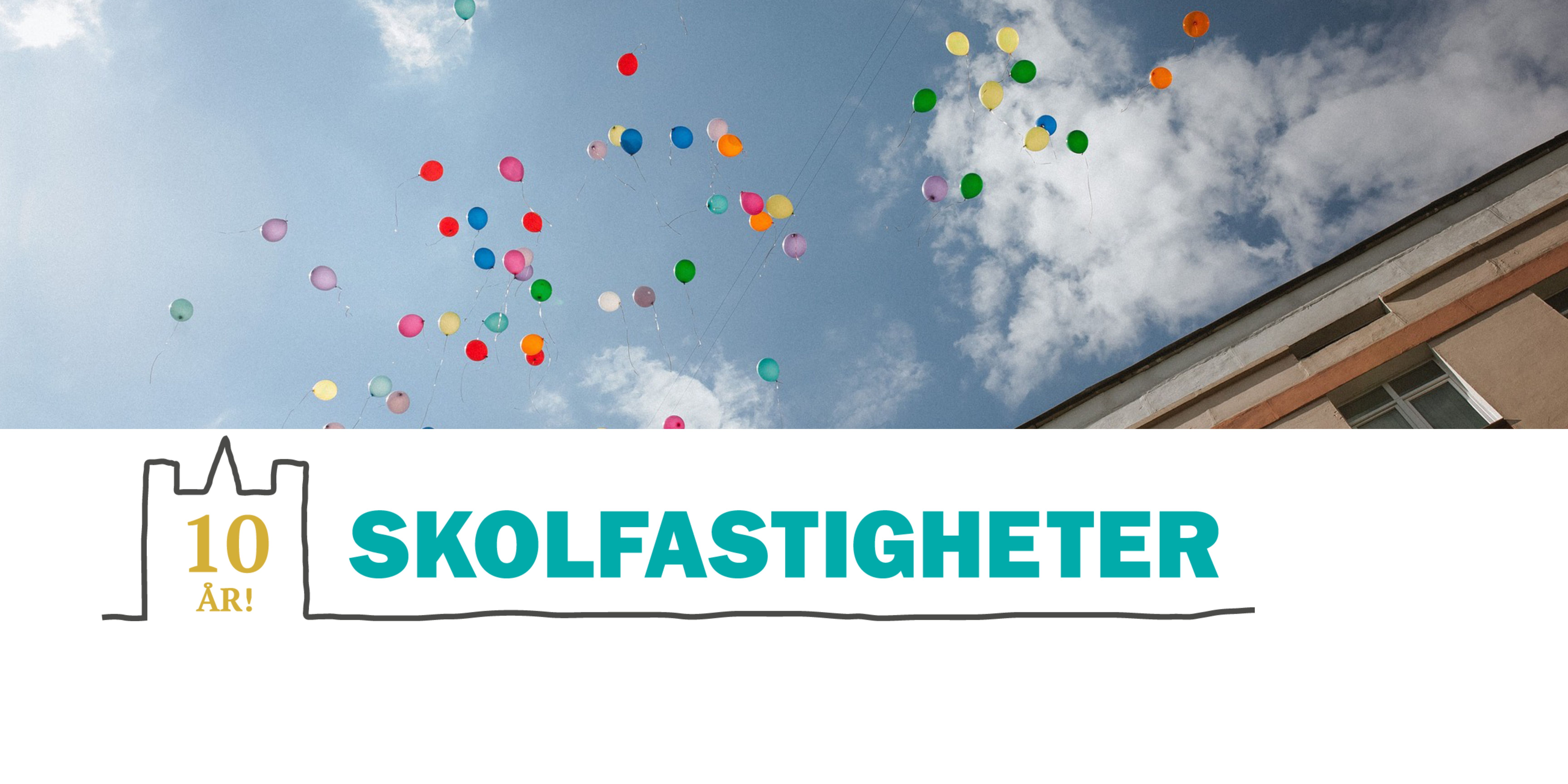Ballonger och Skolfastigheter logga