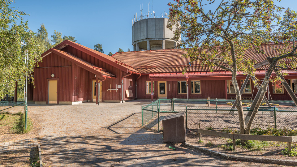 Överblick av Skogsbackens Förskola