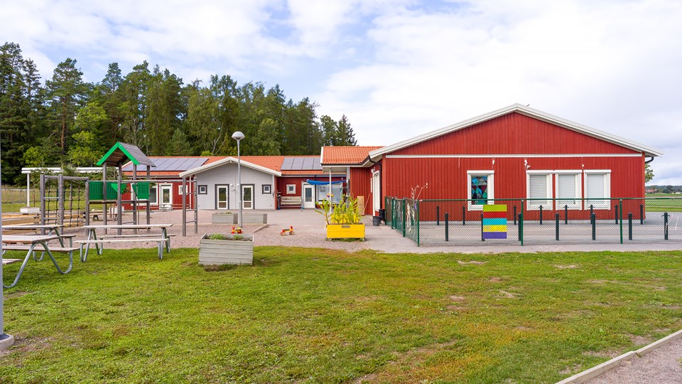 Danmarks förskola med lekplats