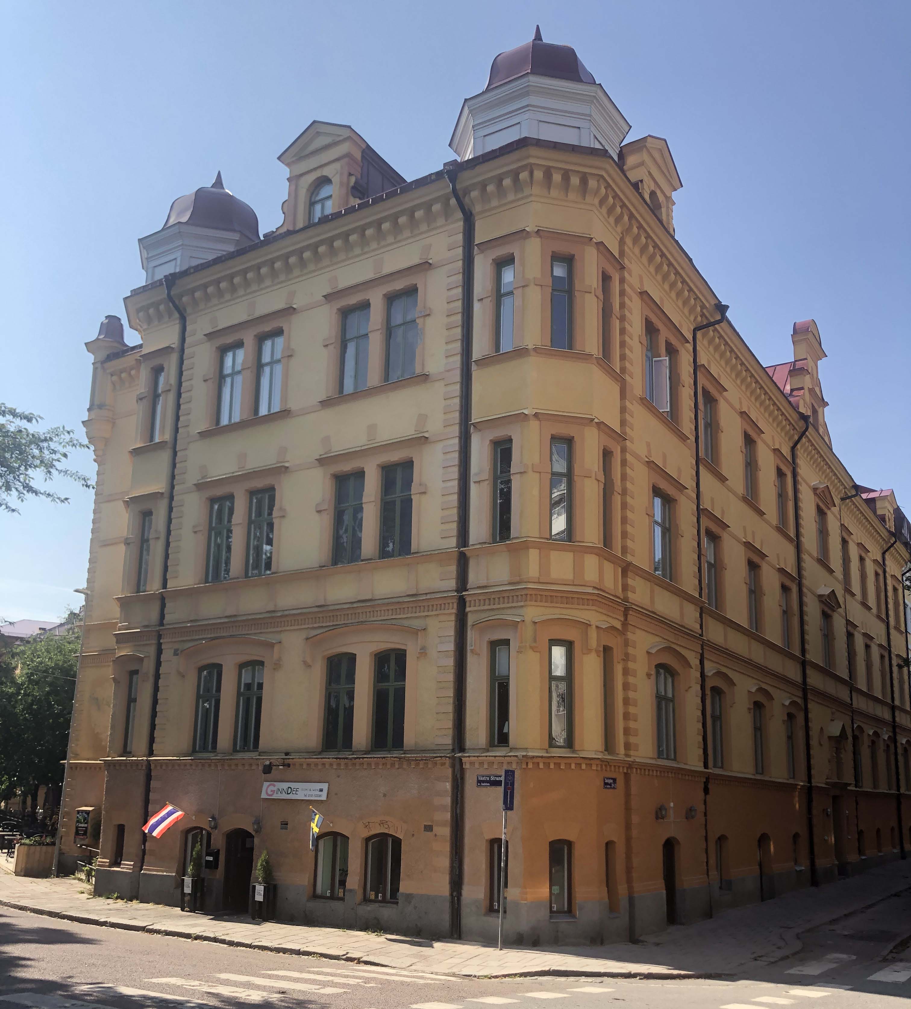 Överblick av Ellen Fries skolas fastighet. 