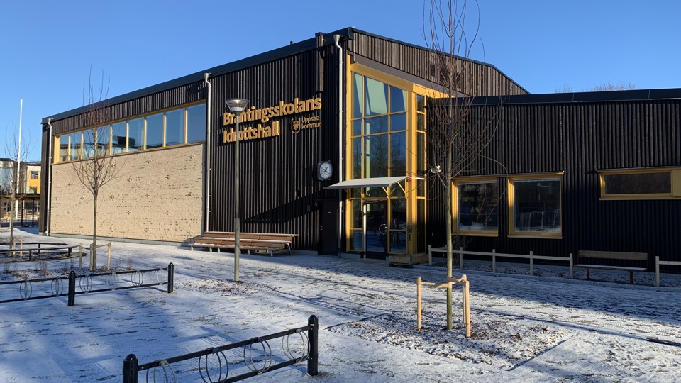 Brantingsskolans nya idrottshall
